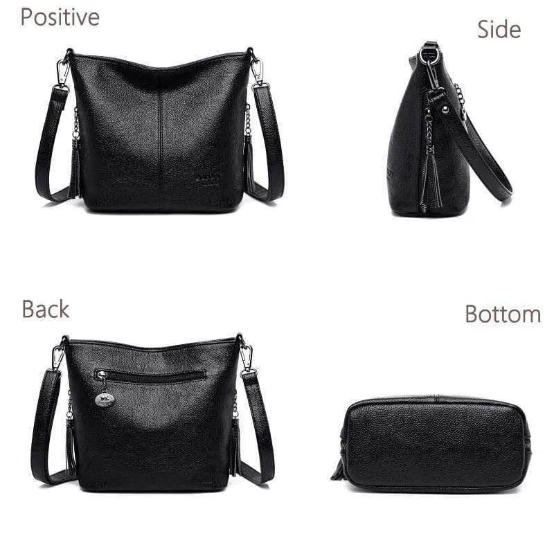 Luxus Marke Frauen Handtaschen 2 Schulter Riemen Einkaufstasche Designer Weiche Leder Damen Handtaschen