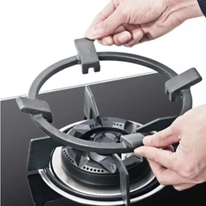 Universal Gusseisen Wok Pan Support Rack Ständer Fit für Brenner Gas Kochfelder & Herd