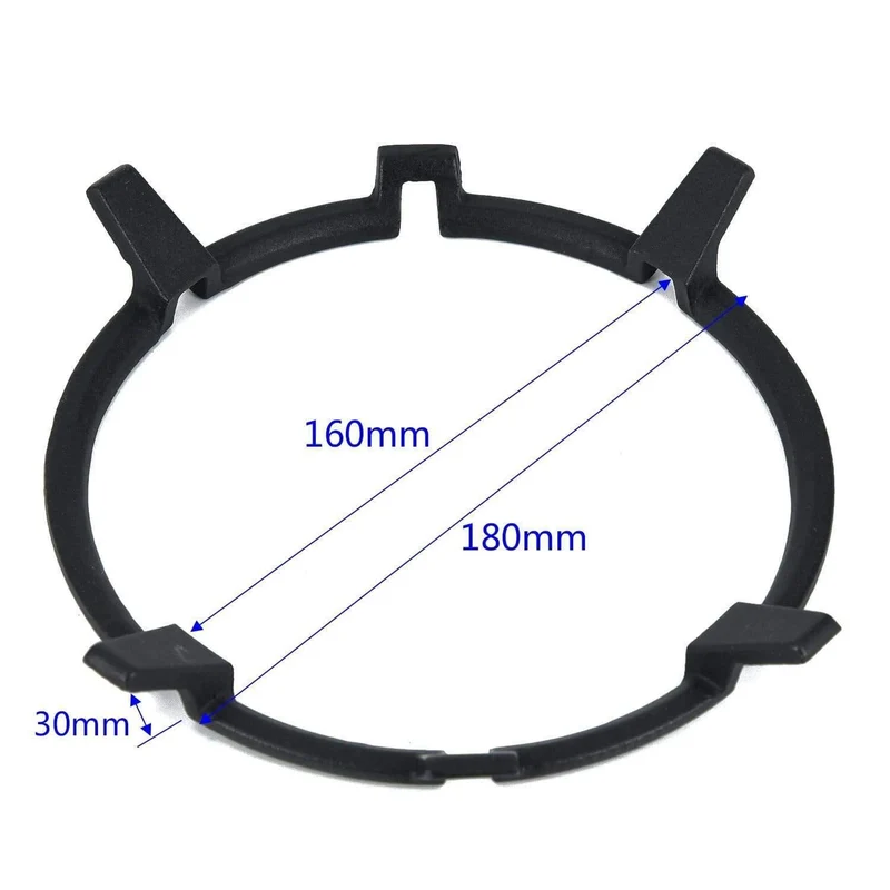 Universal Gusseisen Wok Pan Support Rack Ständer Fit für Brenner Gas Kochfelder & Herd