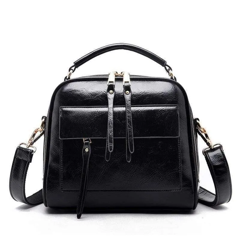 Mode Kuh Leder Luxus Handtaschen Damen Taschen Designer Hochwertige Umhängetaschen