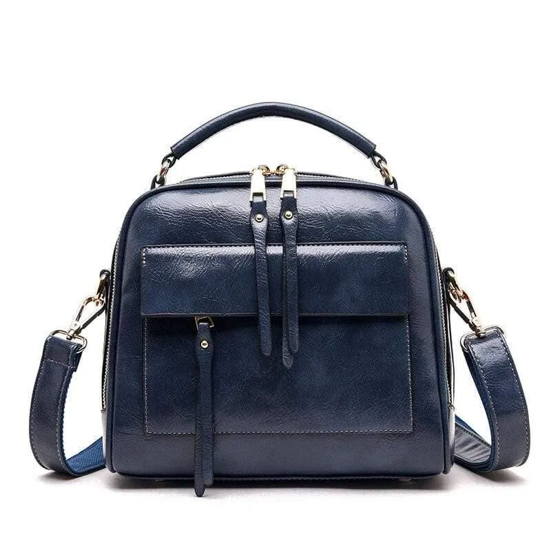 Mode Kuh Leder Luxus Handtaschen Damen Taschen Designer Hochwertige Umhängetaschen