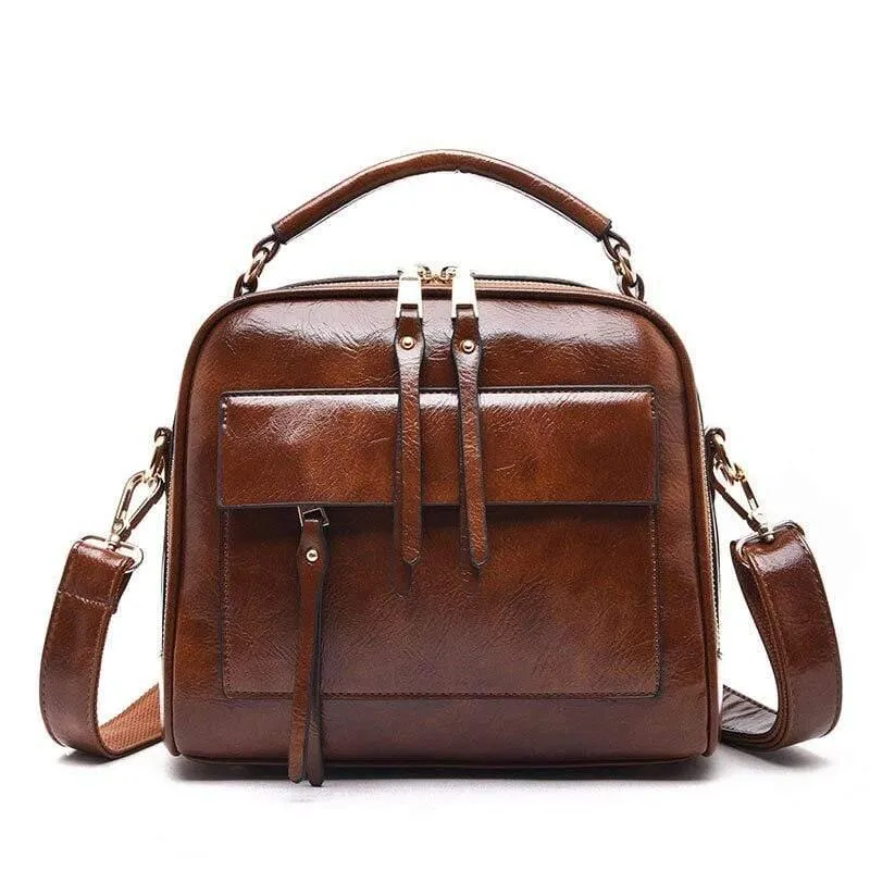 Mode Kuh Leder Luxus Handtaschen Damen Taschen Designer Hochwertige Umhängetaschen