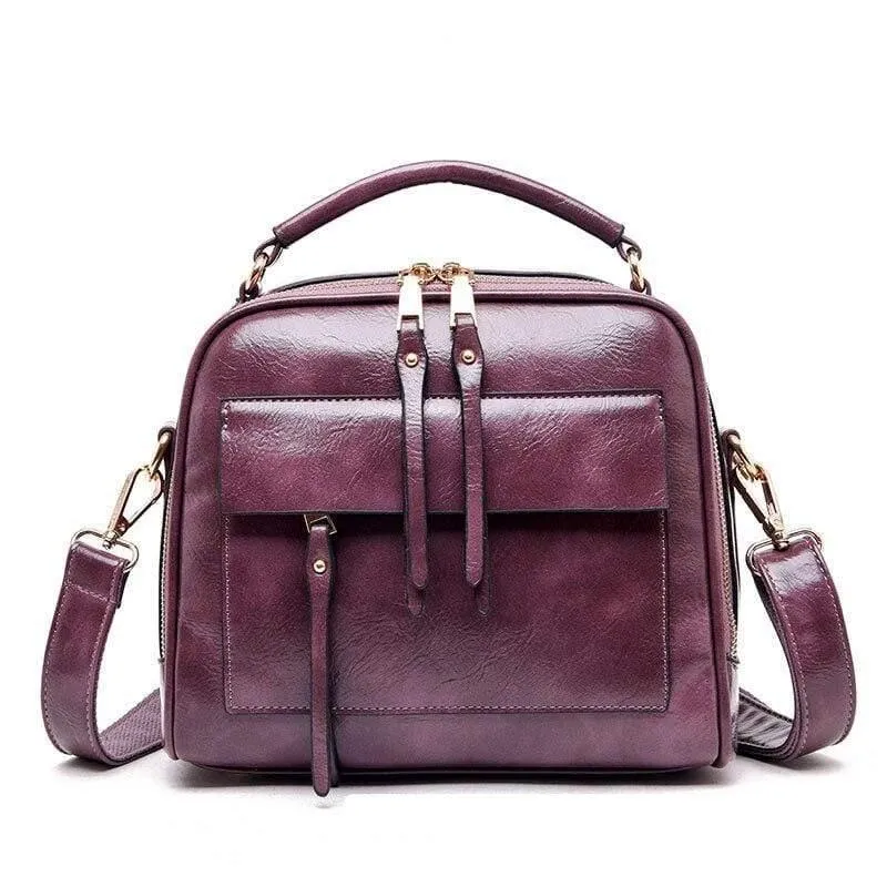 Mode Kuh Leder Luxus Handtaschen Damen Taschen Designer Hochwertige Umhängetaschen
