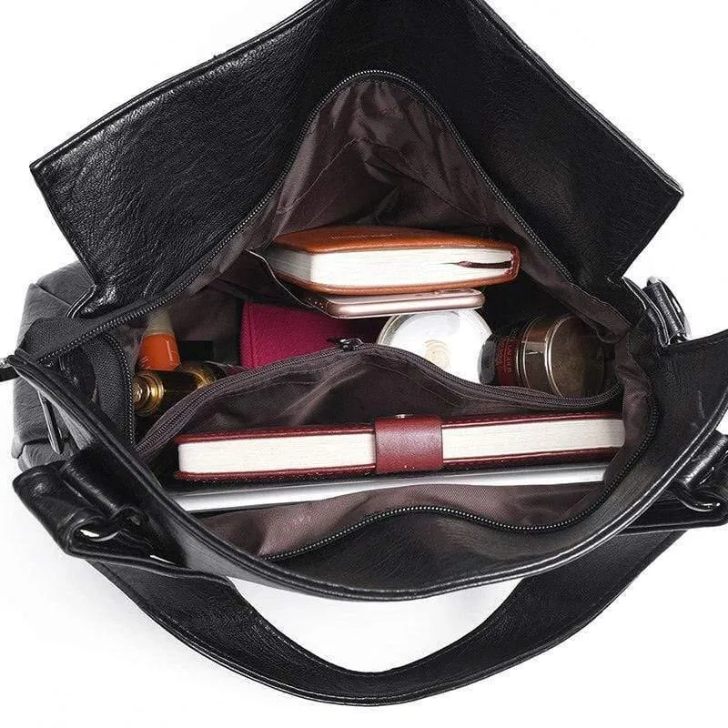 Damenhandtasche Echtes Leder Tragetaschen Quaste Luxus Damen Umhängetaschen Damen Leder