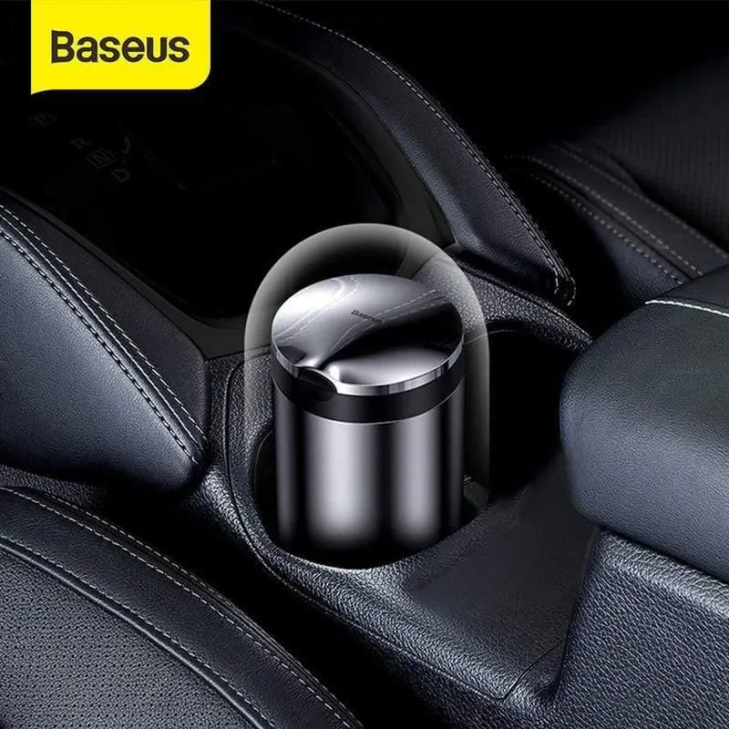 Baseus Auto Aschenbecher Tragbare LED Licht Zigarette Rauchasche Asche Halter für Auto Flammschutzmittel Hochwertige Aschenbecher Autozubehör