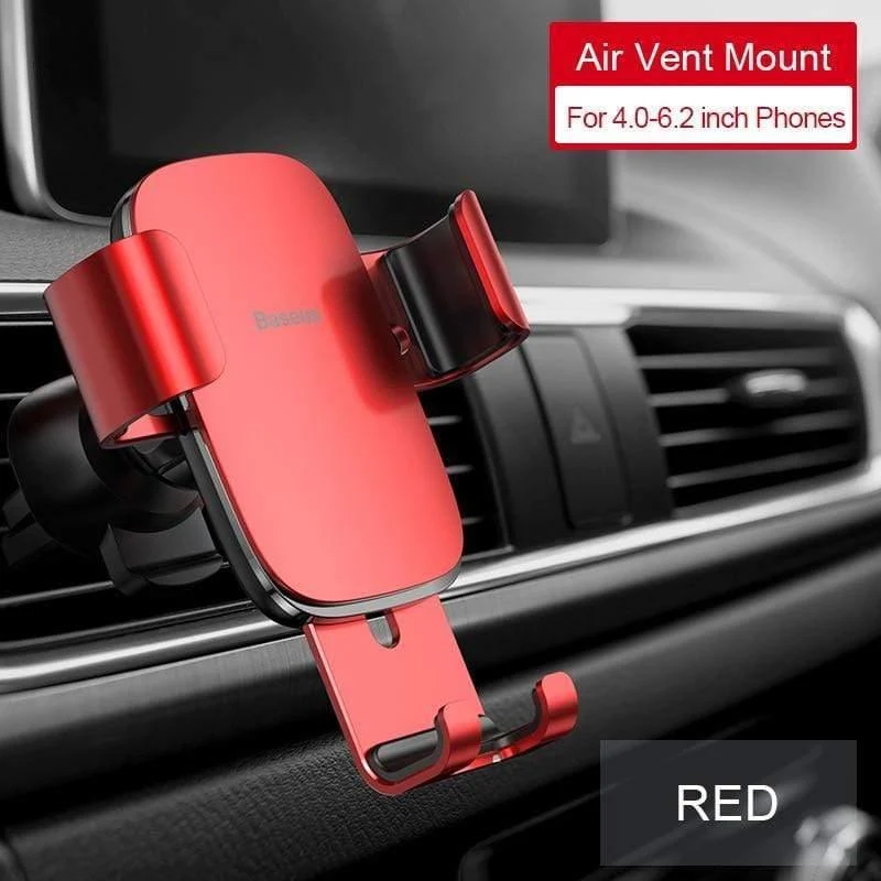 Baseus Autotelefonhalter für Auto CD-Steckplatz Air Vent Mount Telefonhalter Ständer für iPhone Samsung Metal Gravity Handyhalter
