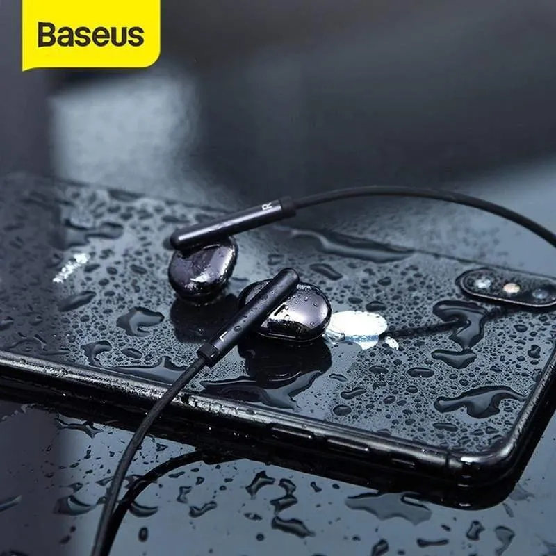 Baseus S30 Bluetooth-Kopfhörer, kabellos, leicht, Sport-Kopfhörer, IPX5, wasserdicht, 3D-Stereo-Bass-Kopfhörer mit HD-Mikrofon für Telefon