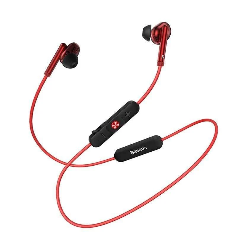 Baseus S30 Bluetooth-Kopfhörer, kabellos, leicht, Sport-Kopfhörer, IPX5, wasserdicht, 3D-Stereo-Bass-Kopfhörer mit HD-Mikrofon für Telefon