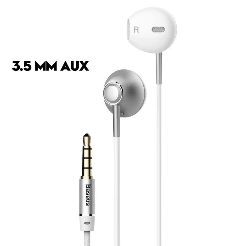 Baseus 6D Stereo-In-Ear-Kopfhörer Kopfhörer Kabelgebundene Bass-Sound-Ohrhörer für Xiaomi 3.5-mm-Typ-C-Ohrhörer