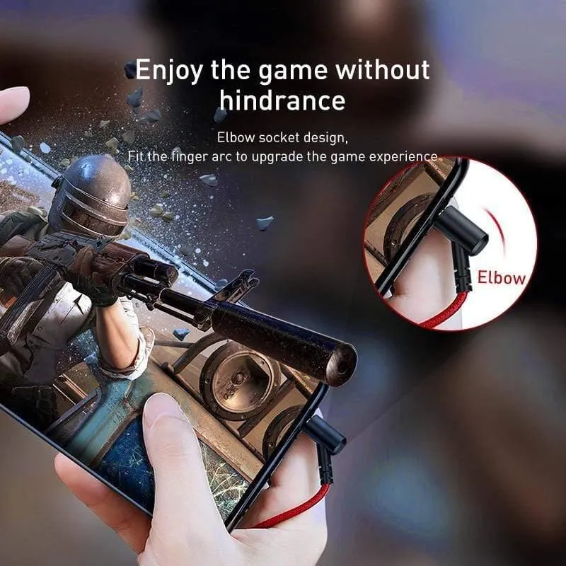 Baseus 3.5-mm-In-Ear-Gaming-Kopfhörer für Pubg-Controller GAMO-15 3D-Stereo-Kopfhörer für mobile Pubg-Gamer mit abnehmbarem HD-Mikrofon