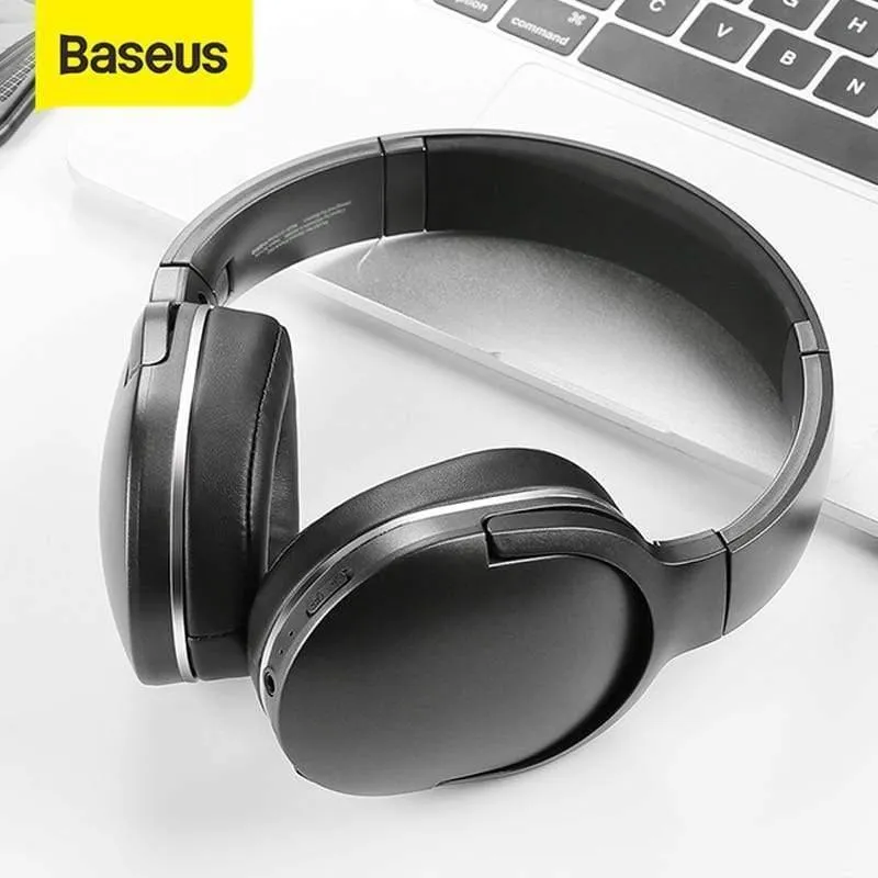 Baseus D02 Bluetooth-Kopfhörer Faltbares Bluetooth-Headset Drahtlose Kopfhörer Tragbarer Bluetooth-Kopfhörer mit Mikrofon für Telefon