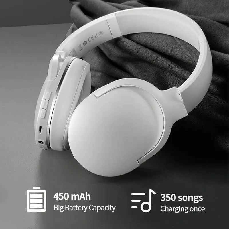 Baseus D02 Bluetooth-Kopfhörer Faltbares Bluetooth-Headset Drahtlose Kopfhörer Tragbarer Bluetooth-Kopfhörer mit Mikrofon für Telefon