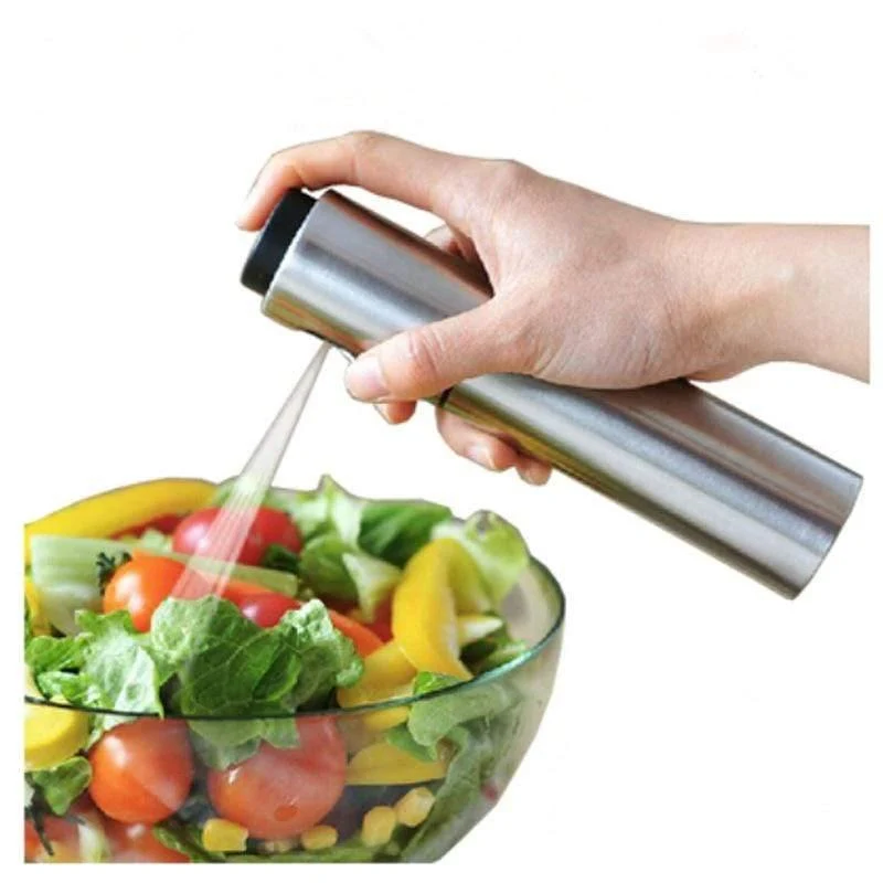 Edelstahl Olive Pump Sprühflasche Öl Sprayer Öler Topf BBQ Grill Kochwerkzeug Topf Kochgeschirr Küche Werkzeug