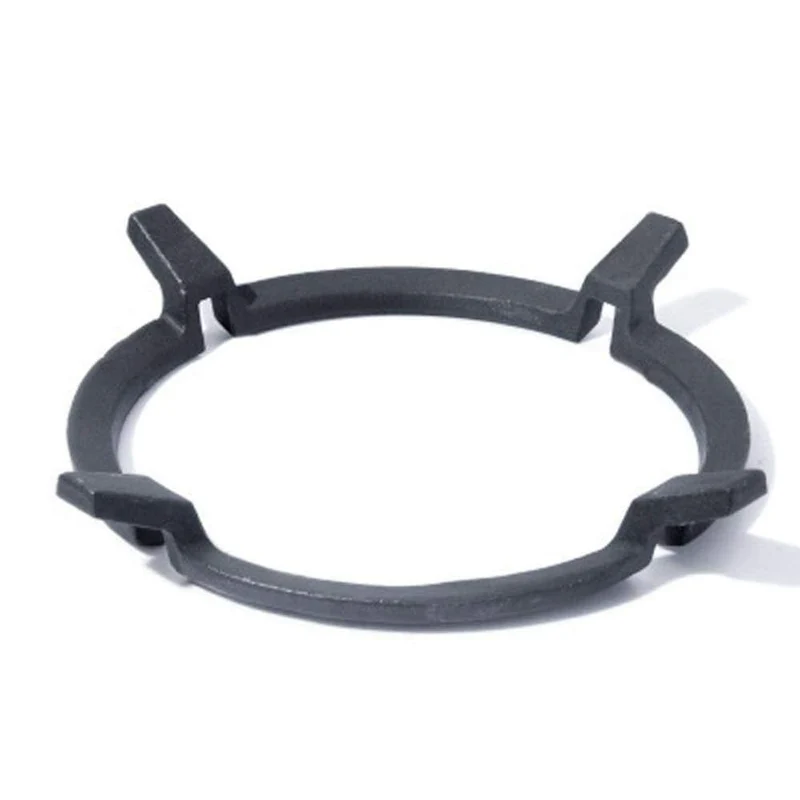 1 stück Black Wok Steht Gusseisen Wok Pan Unterstützung Rack Für Brenner Gas Kochfelder Herde Herde Küche Liefert Werkzeug Zubehör