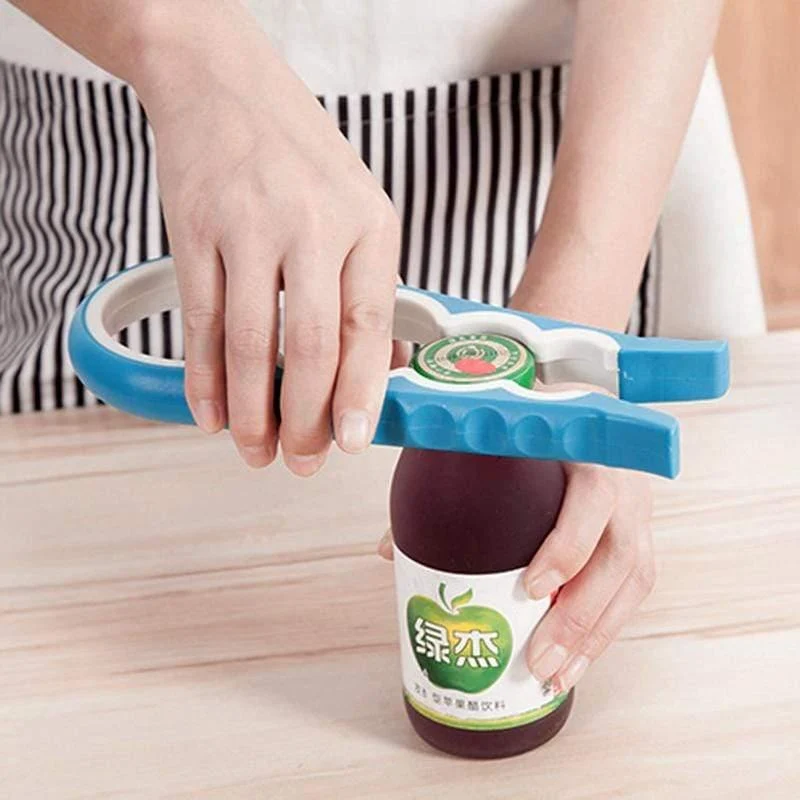 4-in-1-Multifunktions-Schraubverschluss-Schraubenschlüssel für Gläser und Flaschen, kreativer Dosenöffner in Kürbisform, Schraubenschlüssel für Küchenutensilien, Flaschenöffner