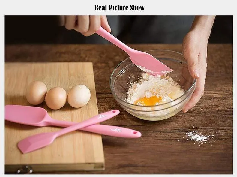 Küche Kochen Werkzeuge Geschirr Kuchen Backen Werkzeug Silikon Kochgeschirr Sets Lebensmittelqualität Antihaft Home Aids 6 Stücke