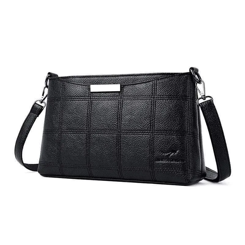 Frauen Umhängetasche Stickerei Mode Damen Leder Schulter Tasche Frauen Umhängetaschen