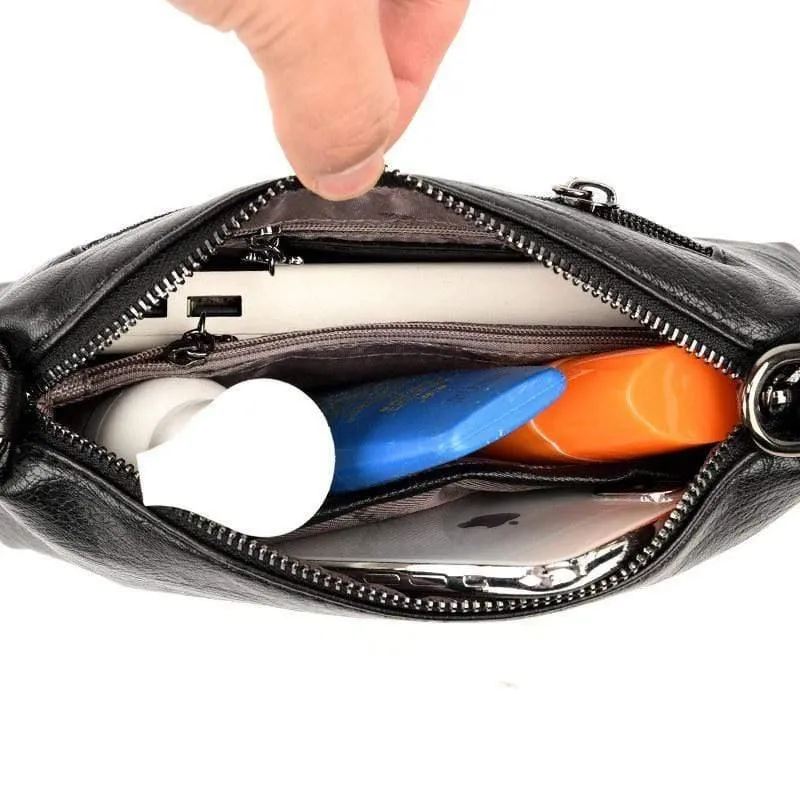 Qualität Frauen Handtasche Luxus Umhängetasche Weiche PU Leder Umhängetasche Mode Damen Crossbody