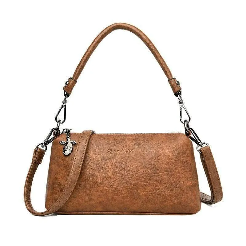 Qualität Frauen Handtasche Luxus Umhängetasche Weiche PU Leder Umhängetasche Mode Damen Crossbody