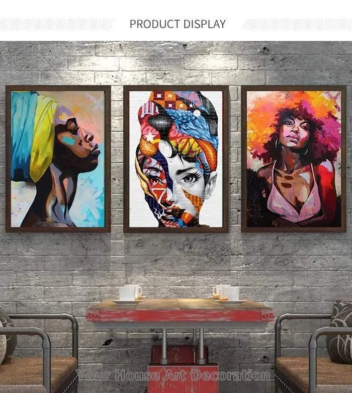 Nordic Leinwand Malerei Mode Sex Figur Bild Wandkunst Wohnkultur Poster Wohnzimmer Mädchen Schlafzimmer Abstrakte Kunst Ölgemälde