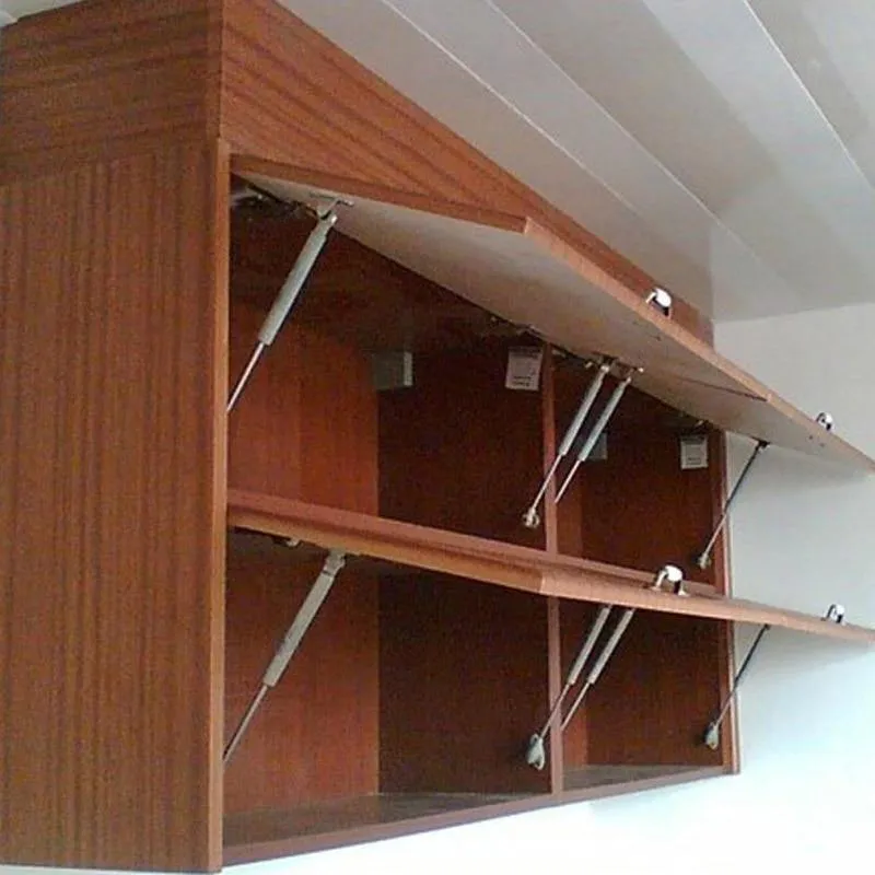 4 STÜCKE 100N / 10 KG Hydraulische Scharniere Türlift Unterstützung für Küchenschrank Pneumatische Gasfeder für Holz Möbel Hardware Großhandel