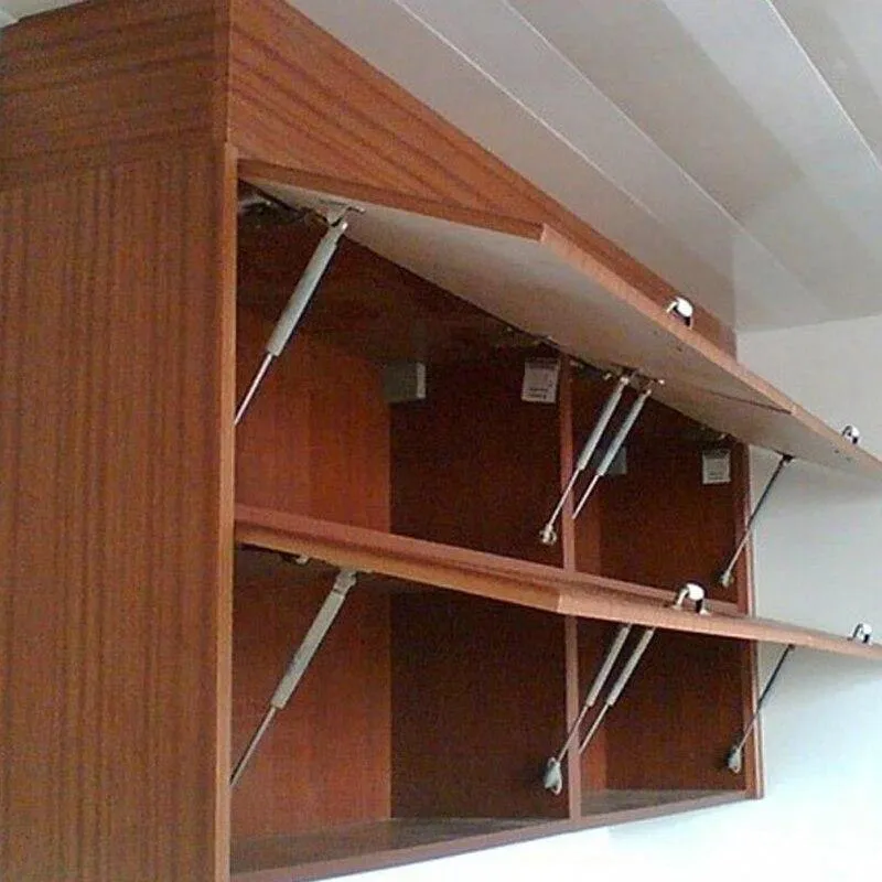 4 STÜCKE 100N / 10 KG Hydraulische Scharniere Türlift Unterstützung für Küchenschrank Pneumatische Gasfeder für Holz Möbel Hardware Großhandel