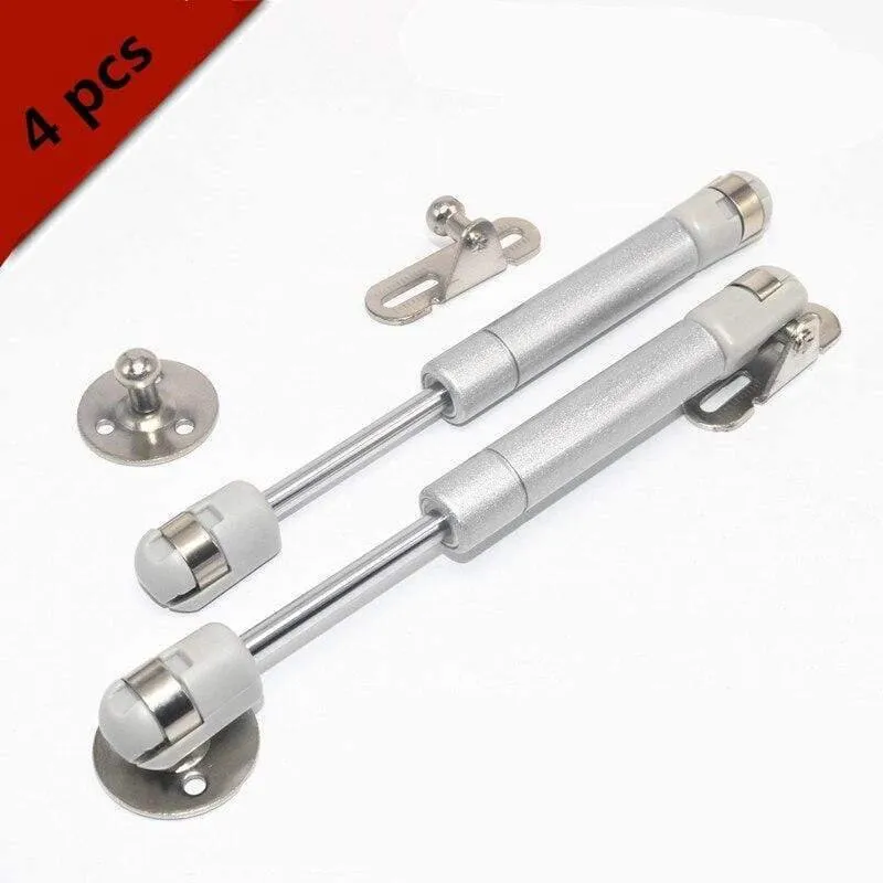 4 STÜCKE 100N / 10 KG Hydraulische Scharniere Türlift Unterstützung für Küchenschrank Pneumatische Gasfeder für Holz Möbel Hardware Großhandel