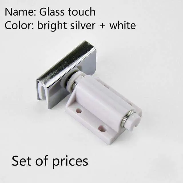 Öffnen oben und unten Schachtscharnier Glasbeschläge Scharnier Silber Möbel Schranktür Einzeltür Doppeltür Glasscharnier