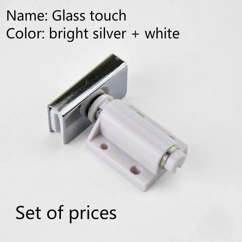 Öffnen oben und unten Schachtscharnier Glasbeschläge Scharnier Silber Möbel Schranktür Einzeltür Doppeltür Glasscharnier