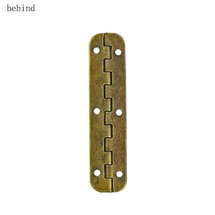 10 stücke Bronze Archaize 65 * 15 MM Oval Eisen Lange Scharnier Holzkiste Geschenkbox Scharnier