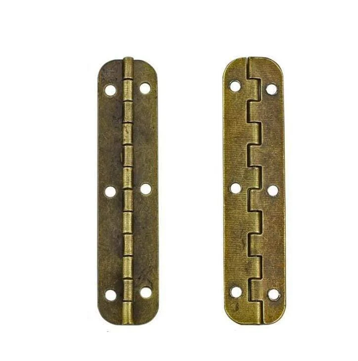10 stücke Bronze Archaize 65 * 15 MM Oval Eisen Lange Scharnier Holzkiste Geschenkbox Scharnier