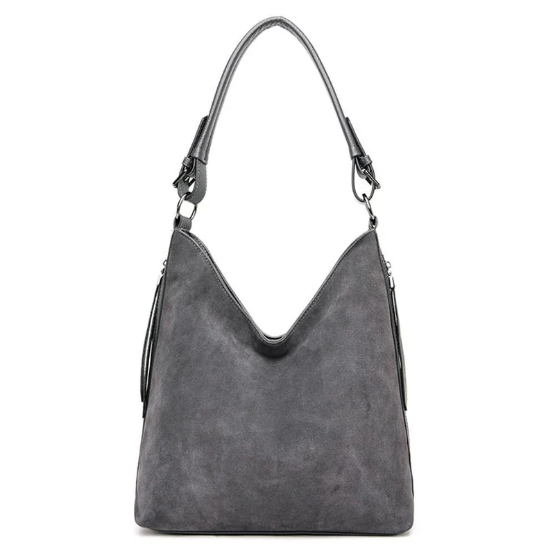 Damen Luxus Faux Wildleder Handtaschen Hochwertige Damen Handtaschen für Frauen Winter