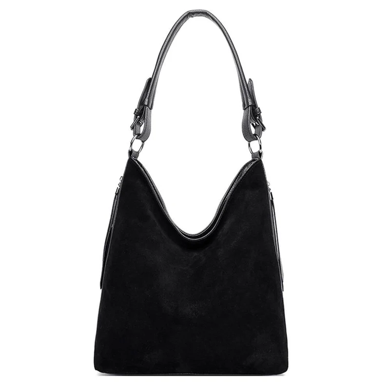 Damen Luxus Faux Wildleder Handtaschen Hochwertige Damen Handtaschen für Frauen Winter