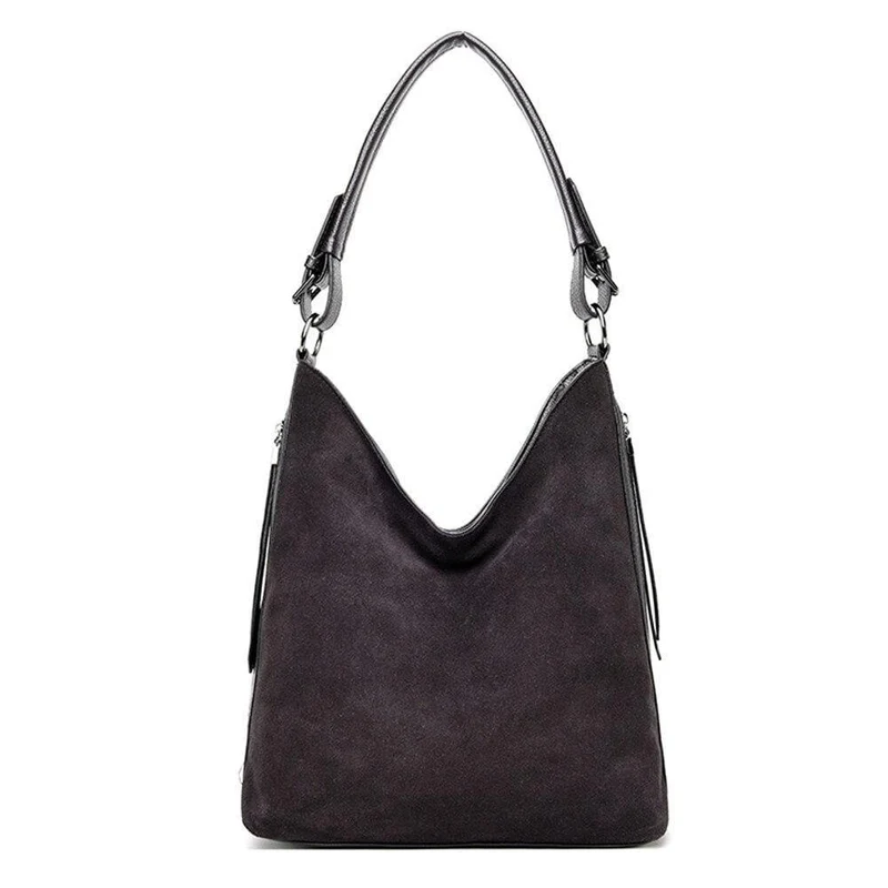Damen Luxus Faux Wildleder Handtaschen Hochwertige Damen Handtaschen für Frauen Winter