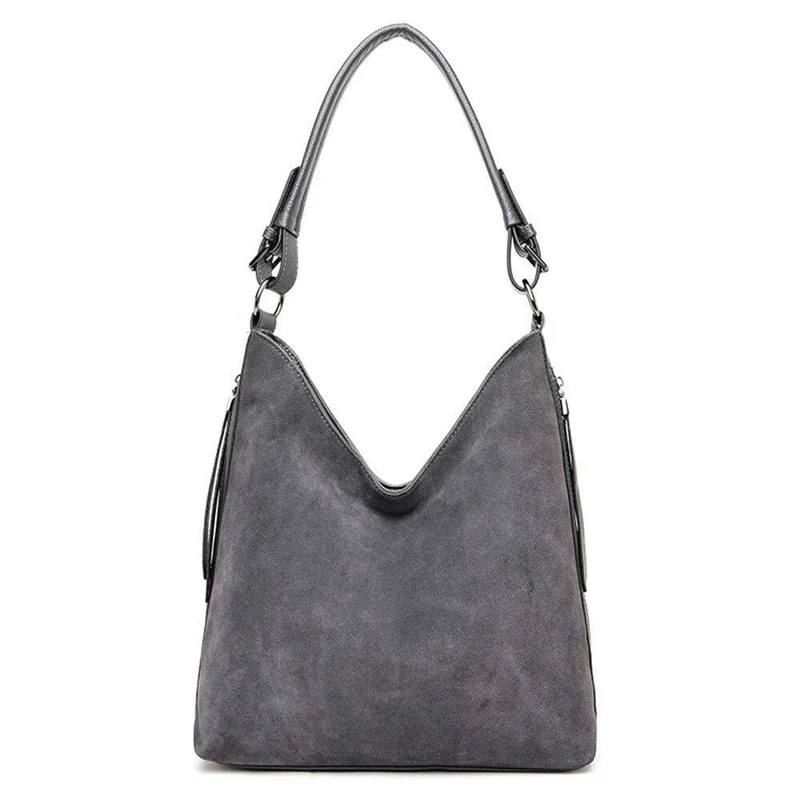 Damen Luxus Faux Wildleder Handtaschen Hochwertige Damen Handtaschen für Frauen Winter