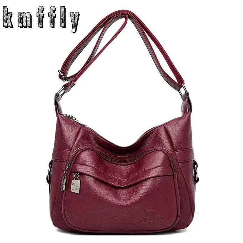 Luxushandtaschen Damen Ledertaschen Designer Umhängetaschen für Damen Schultertasche Geldbörsen
