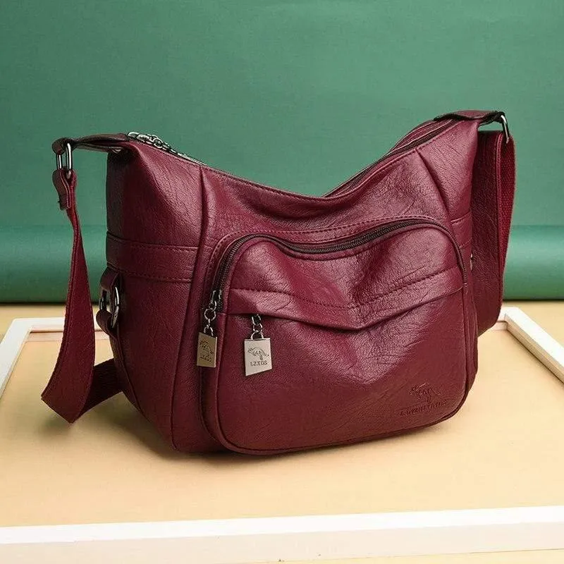 Luxushandtaschen Damen Ledertaschen Designer Umhängetaschen für Damen Schultertasche Geldbörsen
