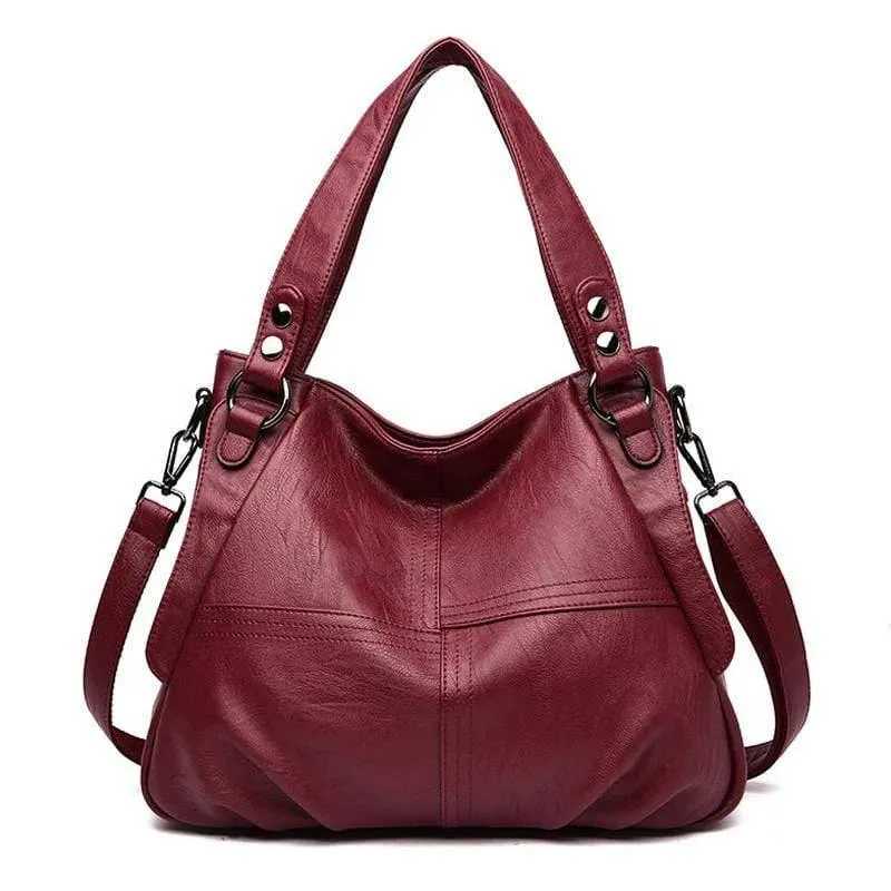 Mode Patchwork Ledertaschen für Frauen 2019 Luxus Handtaschen Damen Taschen Designer Leder Handtasche Damen Umhängetaschen
