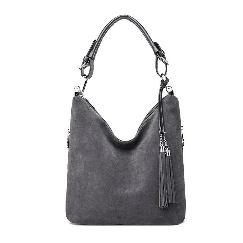 Luxus Handtasche Damen Taschen Designer Umhängetaschen für Frauen Schwarz Faux Wildleder Umhängetaschen