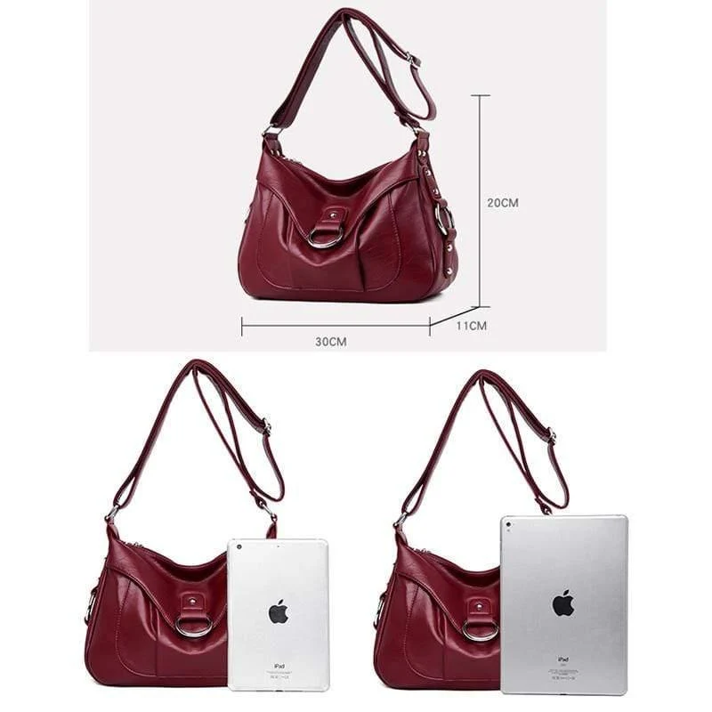 Frauen Schulter Tasche Luxus Weiche Leder Tasche Weibliche Messenger Taschen Damen Handtasche Designer