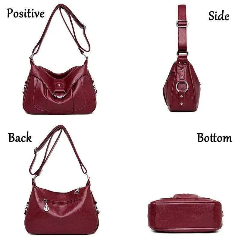 Frauen Schulter Tasche Luxus Weiche Leder Tasche Weibliche Messenger Taschen Damen Handtasche Designer