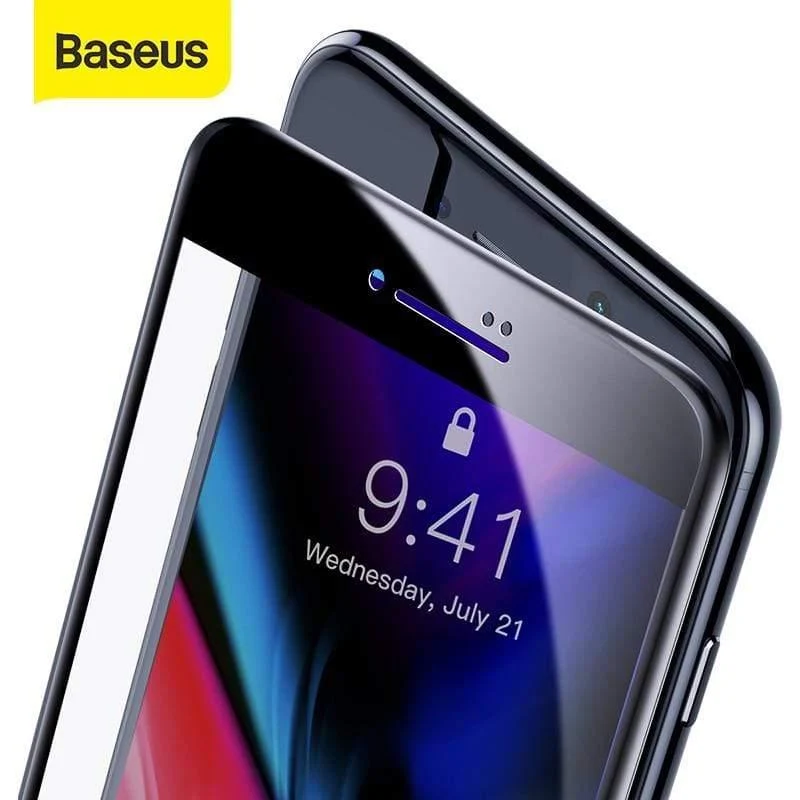 Baseus 0.23 mm gehärtetes Glas für iPhone 7 8 Plus Displayschutz Ultra Thin 3D Full Screen Protector für iPhone 7 8 Glasfolie