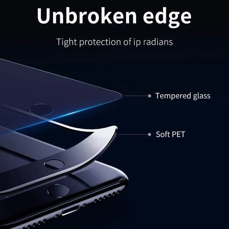 Baseus 0.23 mm gehärtetes Glas für iPhone 7 8 Plus Displayschutz Ultra Thin 3D Full Screen Protector für iPhone 7 8 Glasfolie