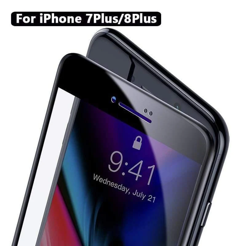 Baseus 0.23 mm gehärtetes Glas für iPhone 7 8 Plus Displayschutz Ultra Thin 3D Full Screen Protector für iPhone 7 8 Glasfolie