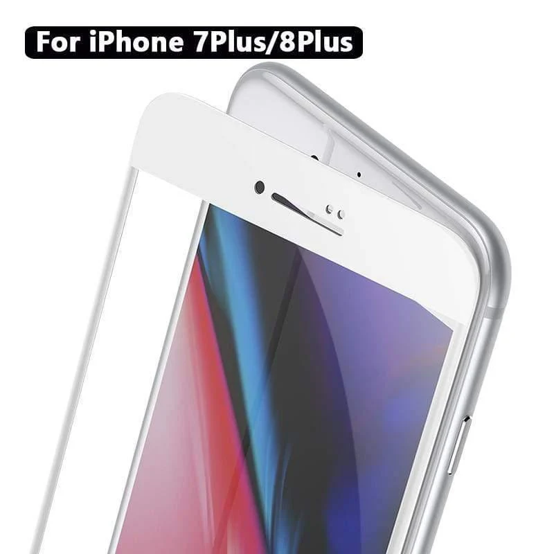 Baseus 0.23 mm gehärtetes Glas für iPhone 7 8 Plus Displayschutz Ultra Thin 3D Full Screen Protector für iPhone 7 8 Glasfolie