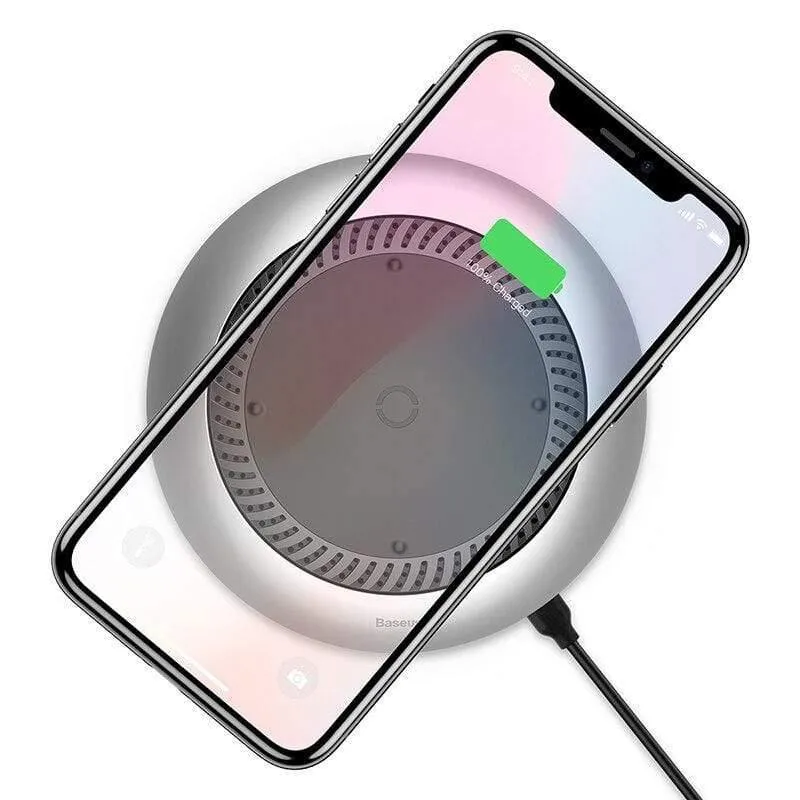 Baseus 10W Qi Wireless-Ladegerät für iPhone X XS MAX XR 8 Plus Schnelles kabelloses Ladegerät für Samsung Galaxy S8 S9 S10