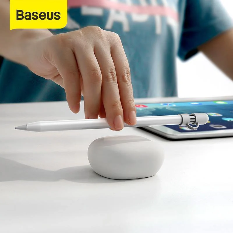 Baseus Desktop Habitat für Apple Pencil Zauberstab Weiche Silikonhülle Anti-Lost Schutzhalter für iPad Pro Pencil Touch Pen