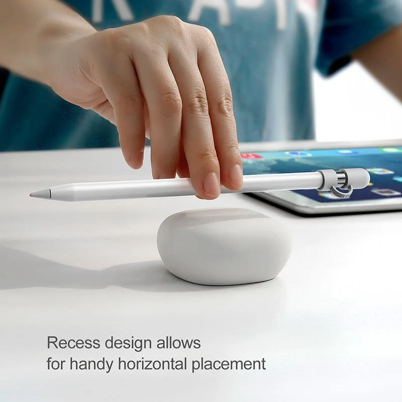 Baseus Desktop Habitat für Apple Pencil Zauberstab Weiche Silikonhülle Anti-Lost Schutzhalter für iPad Pro Pencil Touch Pen
