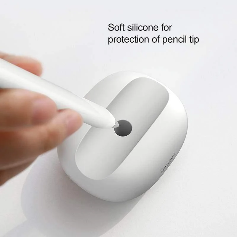 Baseus Desktop Habitat für Apple Pencil Zauberstab Weiche Silikonhülle Anti-Lost Schutzhalter für iPad Pro Pencil Touch Pen