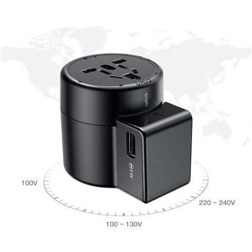 Baseus Universal USB-Ladegerät Tragbares USB-Wechselstromadapter Travel Wall Charger (Universal)